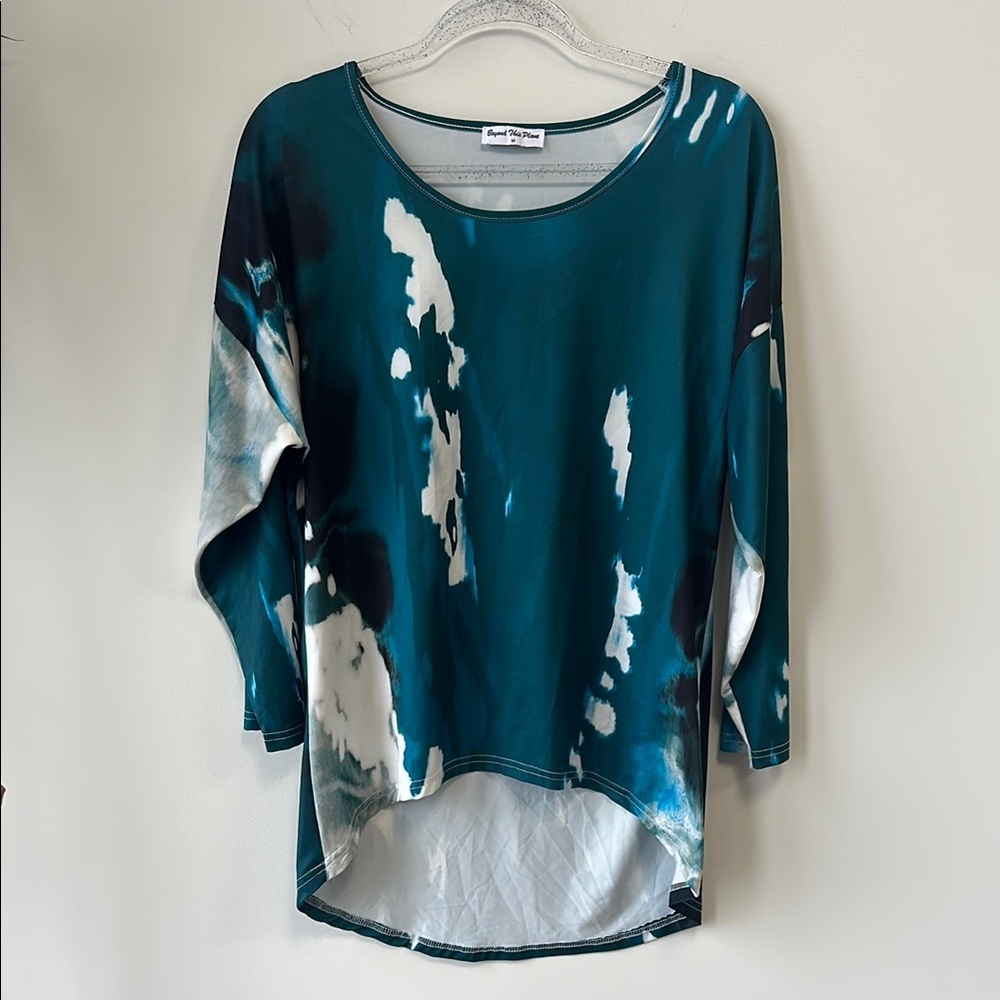 Beyond this Plane Sz Medium Tie Dye Pantsuit - Picture 2 of 15